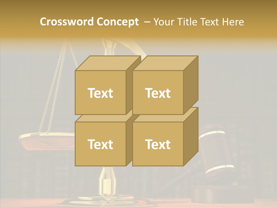 Crime Criminal Authority PowerPoint Template