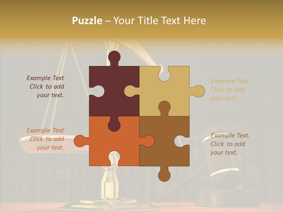 Crime Criminal Authority PowerPoint Template