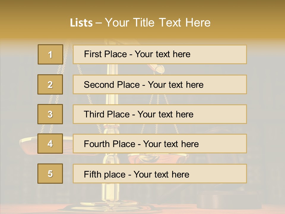 Crime Criminal Authority PowerPoint Template