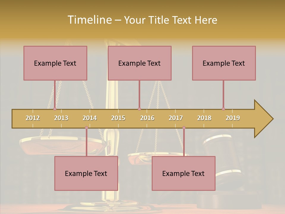 Crime Criminal Authority PowerPoint Template