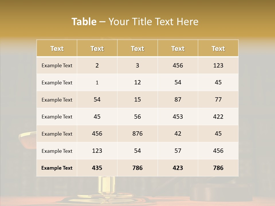 Crime Criminal Authority PowerPoint Template