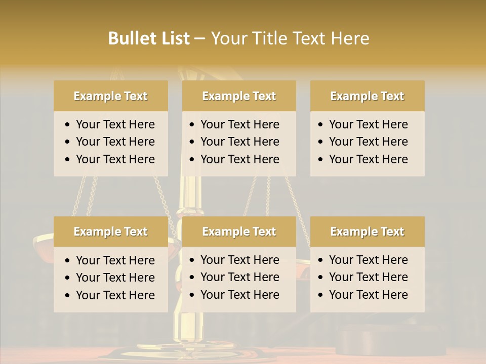 Crime Criminal Authority PowerPoint Template