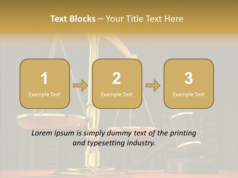 Crime Criminal Authority PowerPoint Template