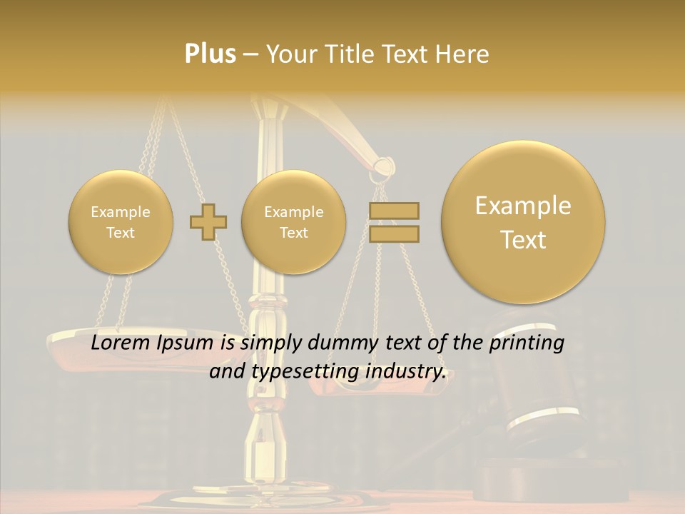Crime Criminal Authority PowerPoint Template
