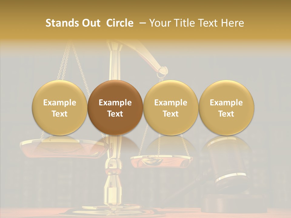 Crime Criminal Authority PowerPoint Template