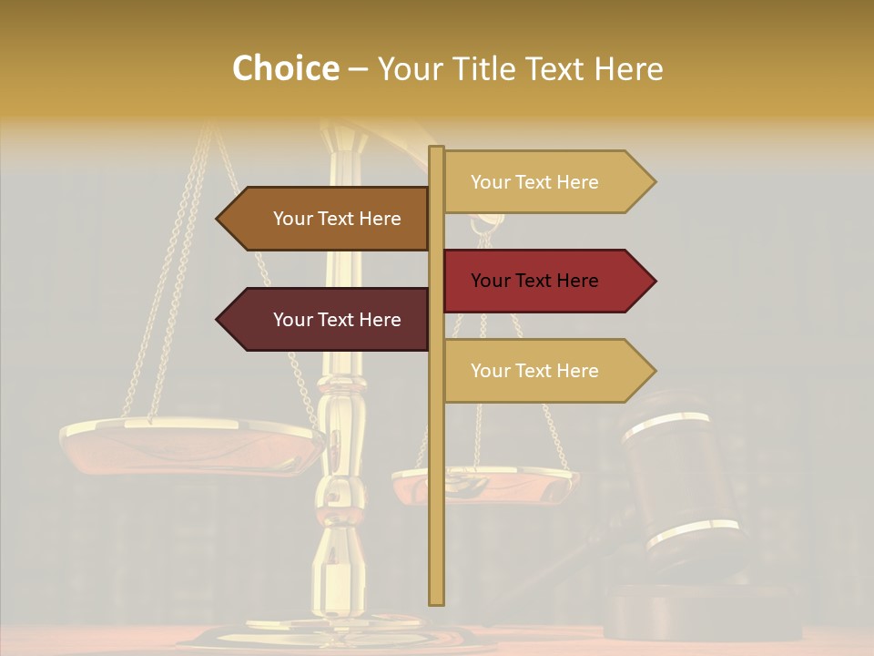 Crime Criminal Authority PowerPoint Template