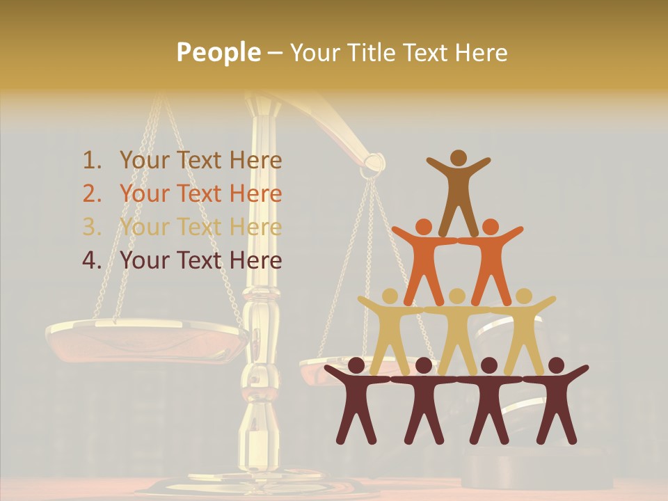 Crime Criminal Authority PowerPoint Template