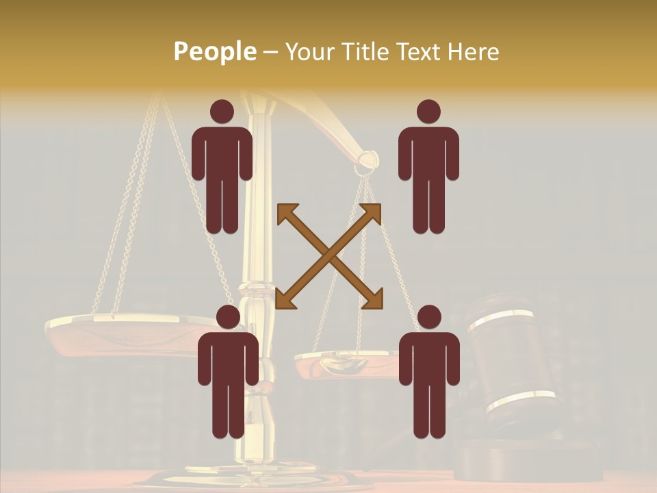 Crime Criminal Authority PowerPoint Template