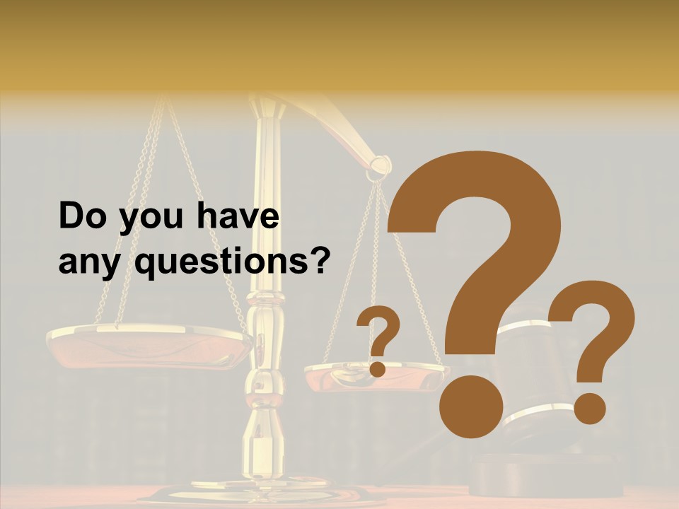 Crime Criminal Authority PowerPoint Template