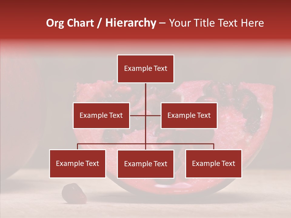 Slice Healthy Pink PowerPoint Template