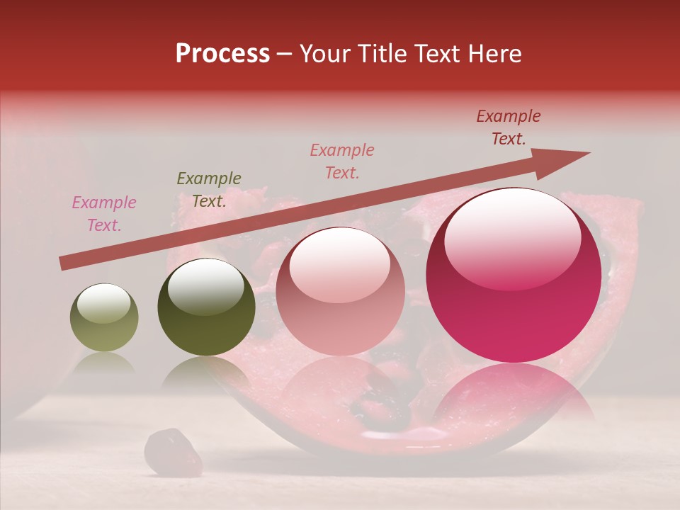Slice Healthy Pink PowerPoint Template
