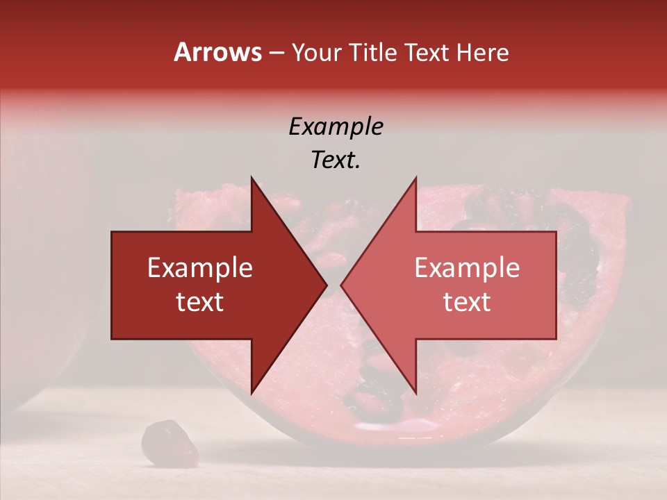 Slice Healthy Pink PowerPoint Template