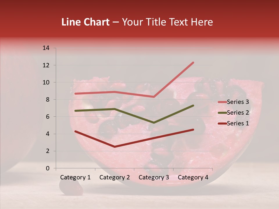 Slice Healthy Pink PowerPoint Template