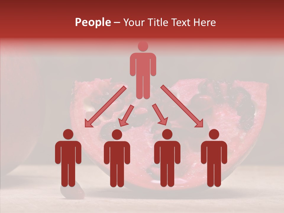 Slice Healthy Pink PowerPoint Template