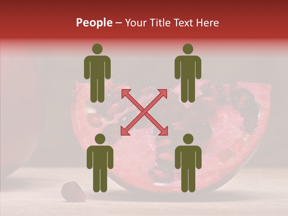 Slice Healthy Pink PowerPoint Template