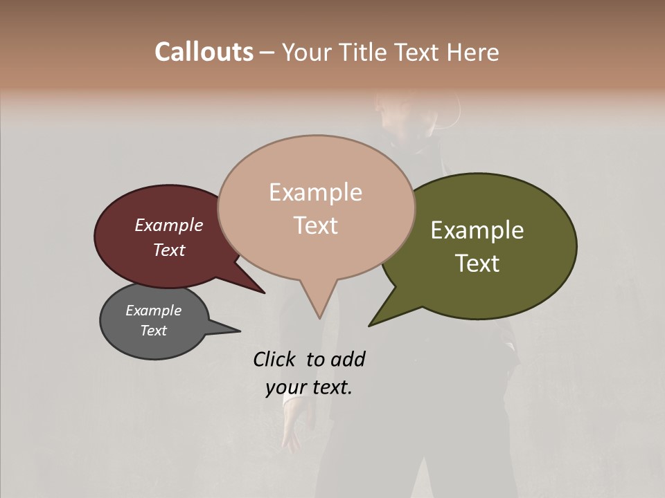 Adult Secrecy Gangster PowerPoint Template