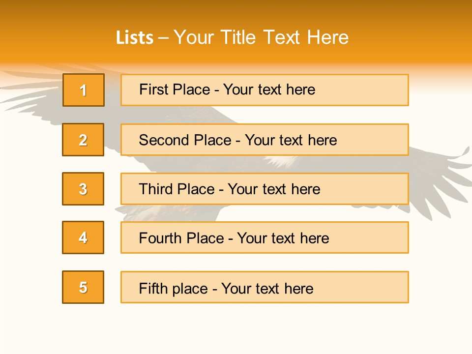 American Speed Soar PowerPoint Template