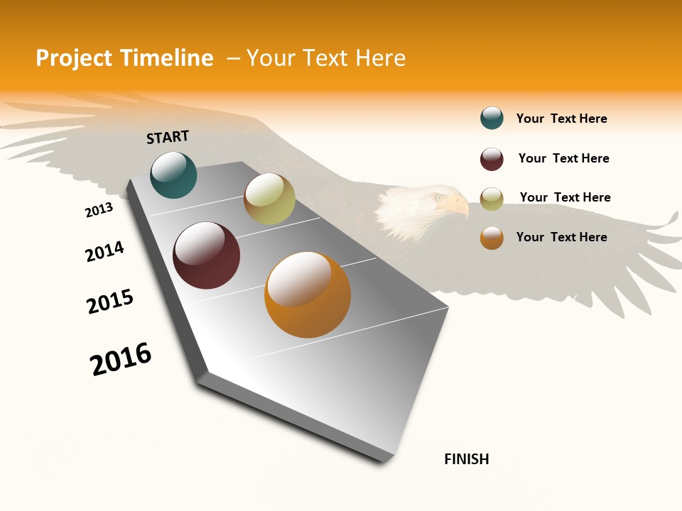 American Speed Soar PowerPoint Template