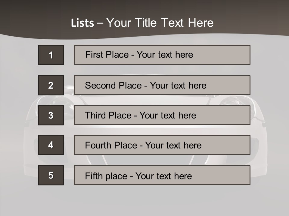 Copy Luxury Copyspace PowerPoint Template