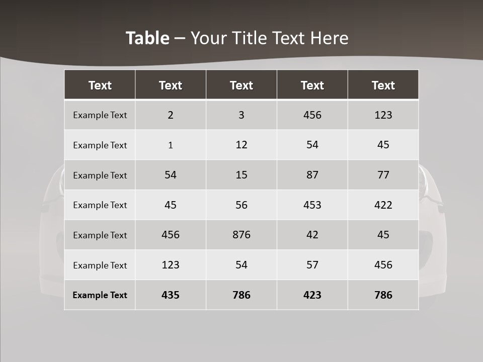 Copy Luxury Copyspace PowerPoint Template
