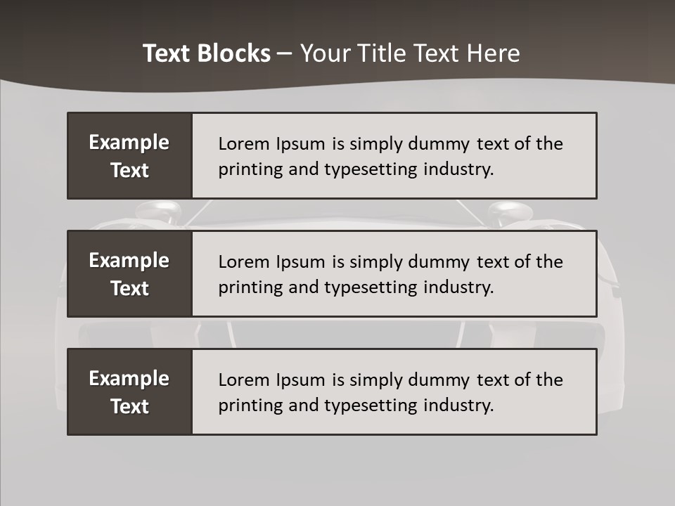 Copy Luxury Copyspace PowerPoint Template