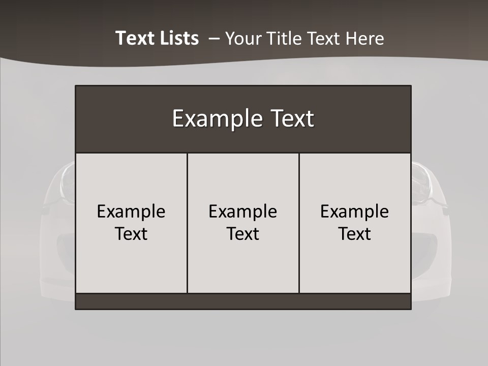 Copy Luxury Copyspace PowerPoint Template