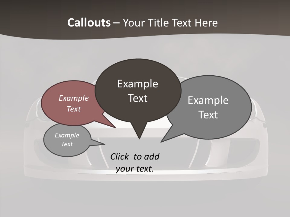 Copy Luxury Copyspace PowerPoint Template