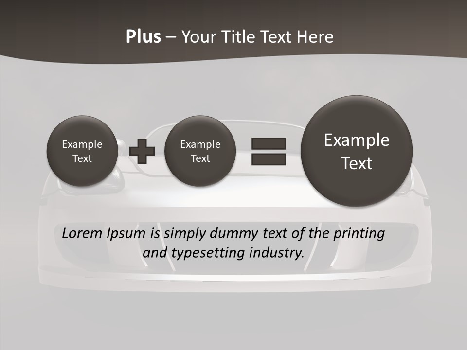 Copy Luxury Copyspace PowerPoint Template