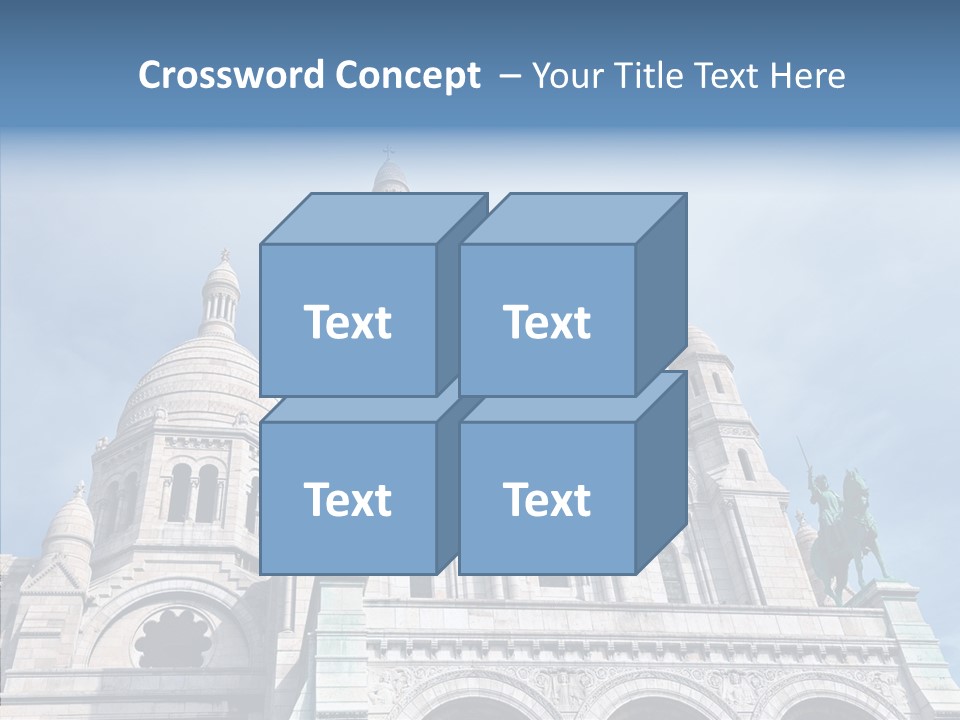 Construction Landmark Holiday PowerPoint Template