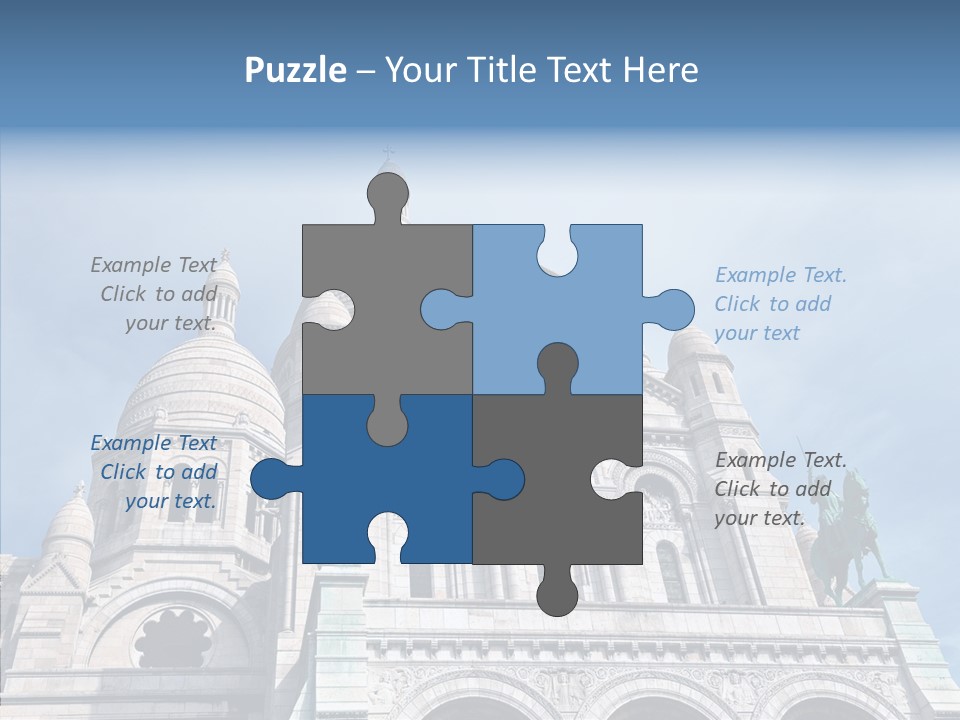 Construction Landmark Holiday PowerPoint Template