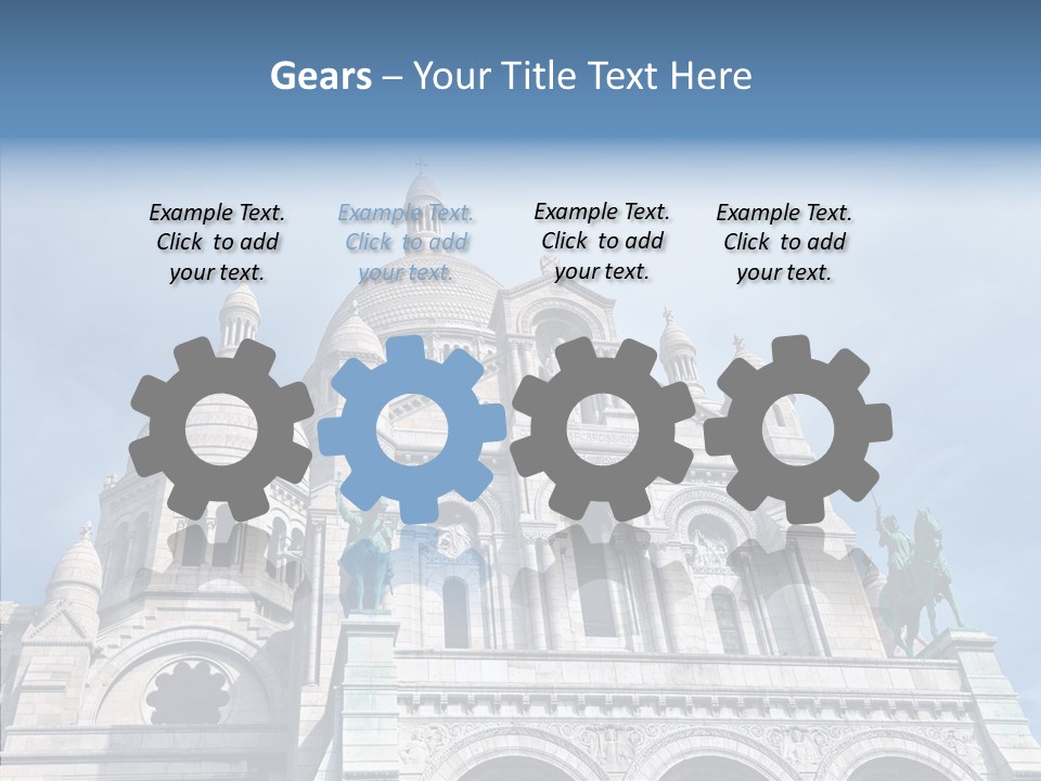 Construction Landmark Holiday PowerPoint Template