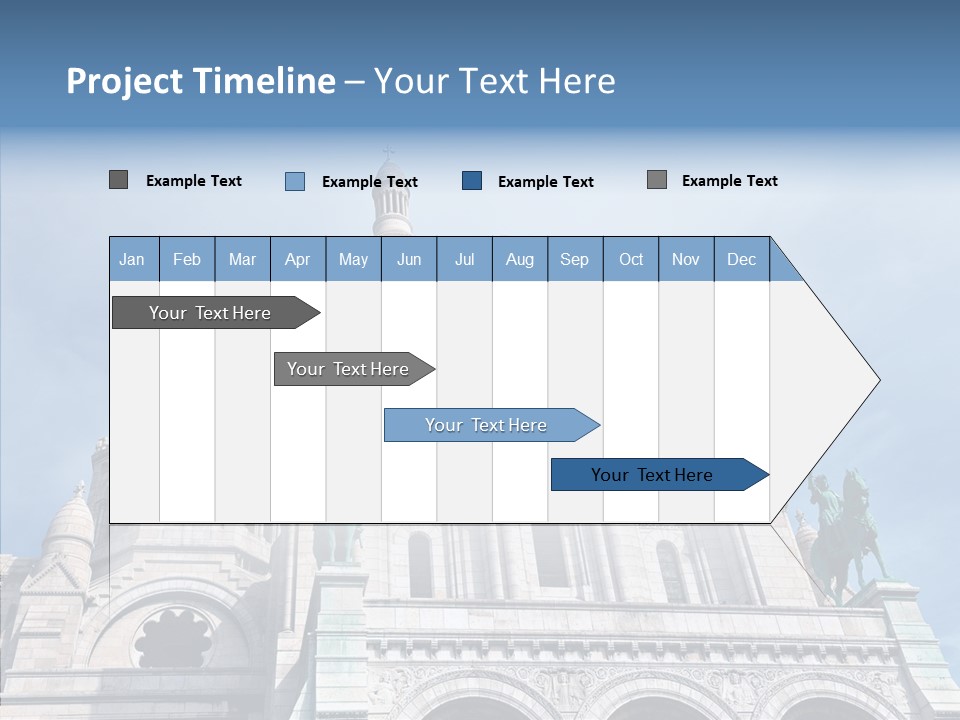 Construction Landmark Holiday PowerPoint Template