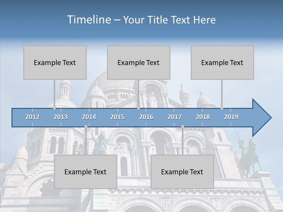 Construction Landmark Holiday PowerPoint Template
