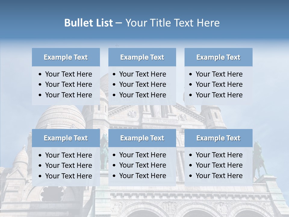 Construction Landmark Holiday PowerPoint Template