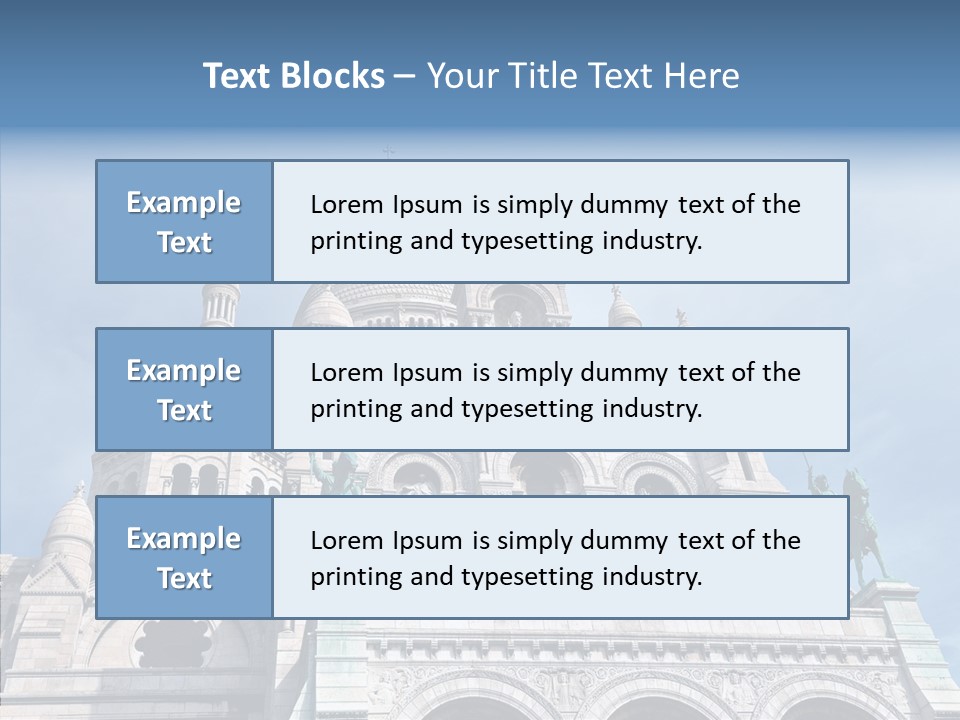Construction Landmark Holiday PowerPoint Template