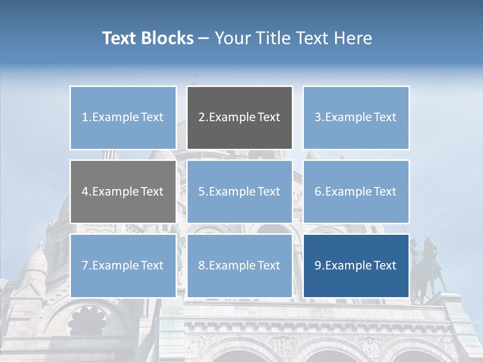 Construction Landmark Holiday PowerPoint Template