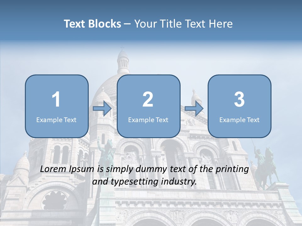 Construction Landmark Holiday PowerPoint Template