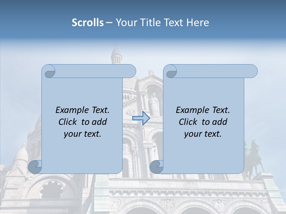 Construction Landmark Holiday PowerPoint Template