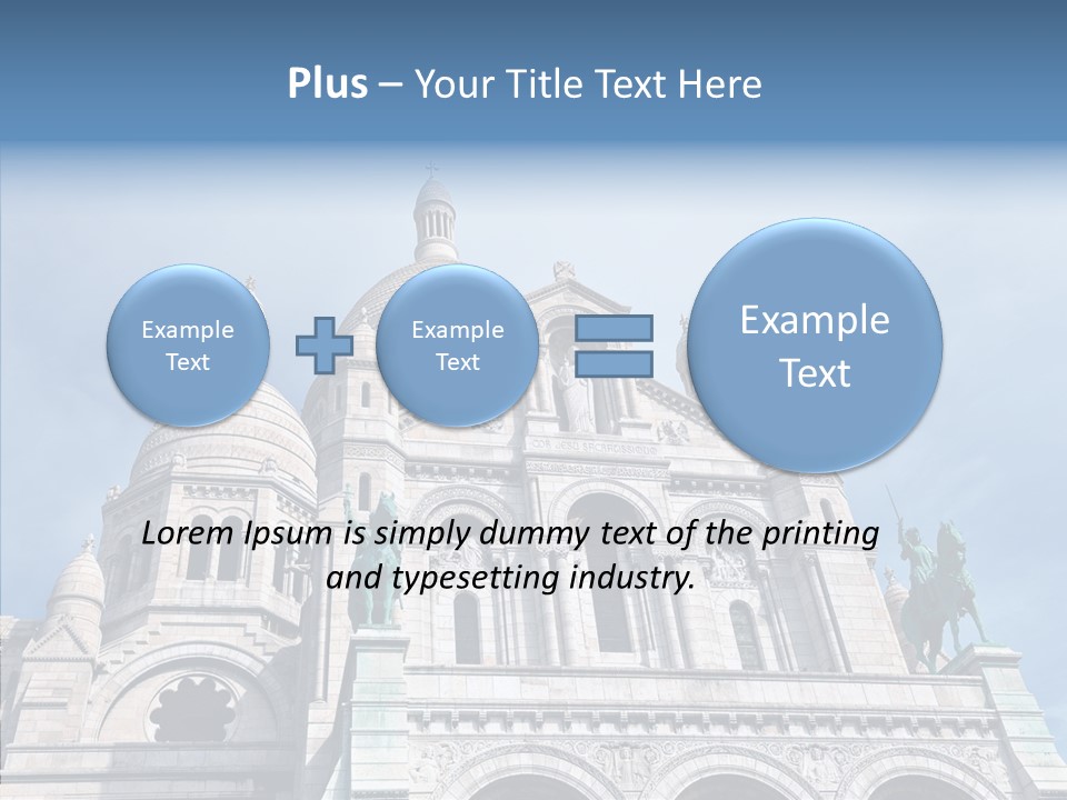 Construction Landmark Holiday PowerPoint Template