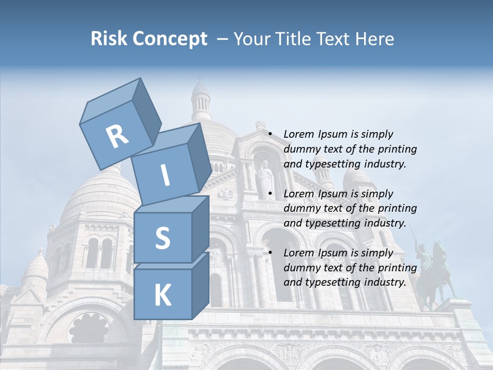 Construction Landmark Holiday PowerPoint Template