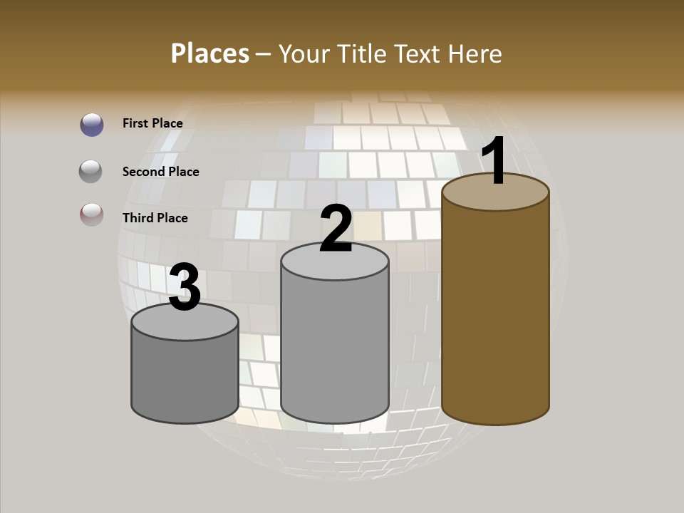 Nightlife Round Night PowerPoint Template