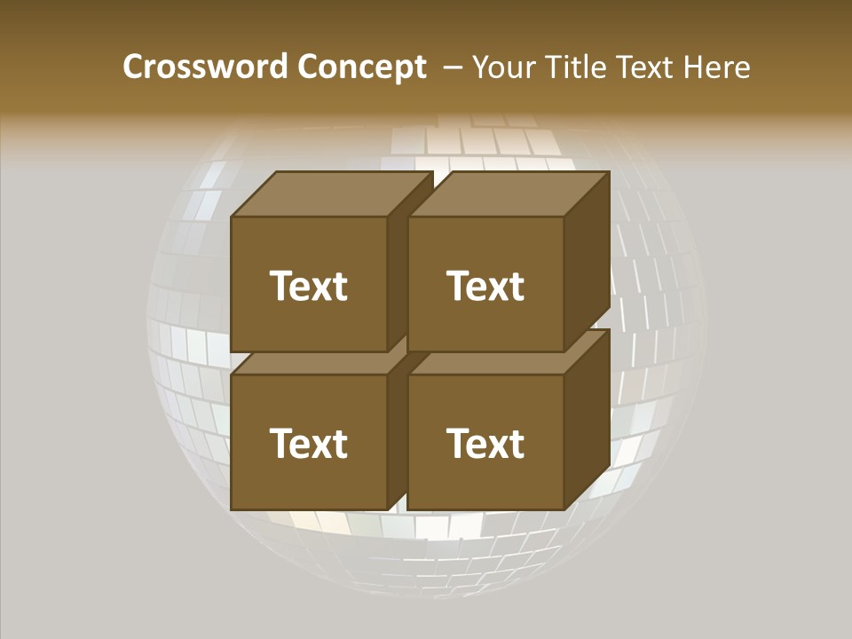 Nightlife Round Night PowerPoint Template