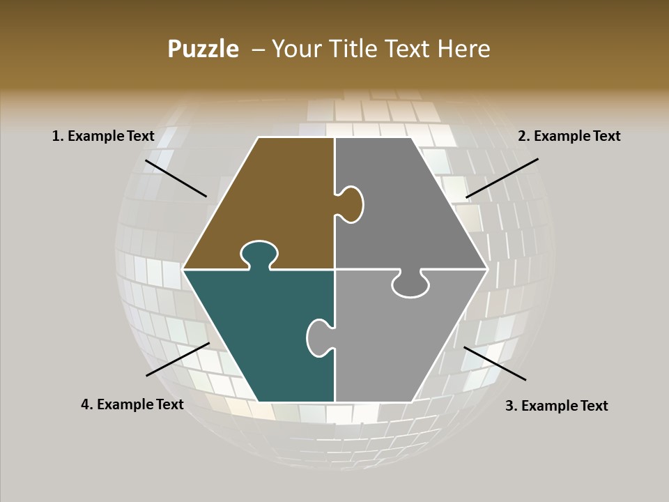 Nightlife Round Night PowerPoint Template