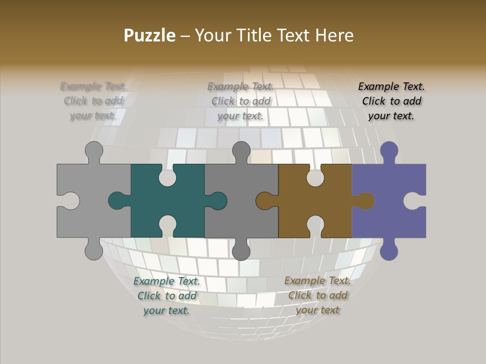 Nightlife Round Night PowerPoint Template