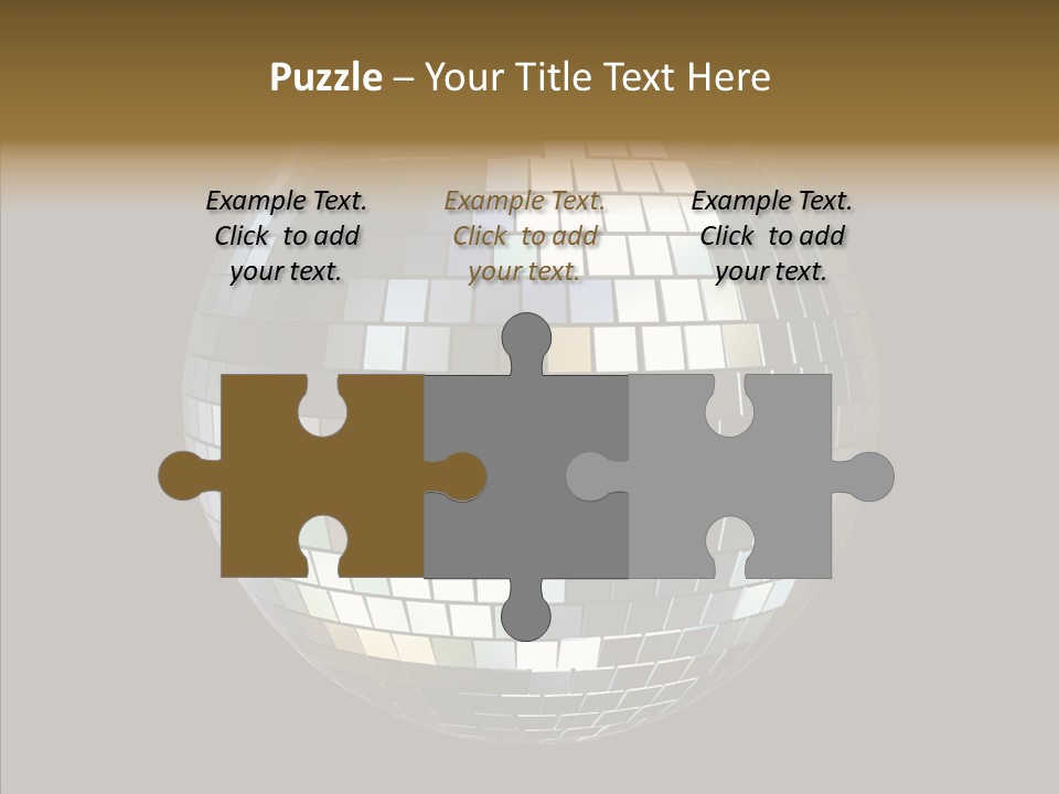 Nightlife Round Night PowerPoint Template