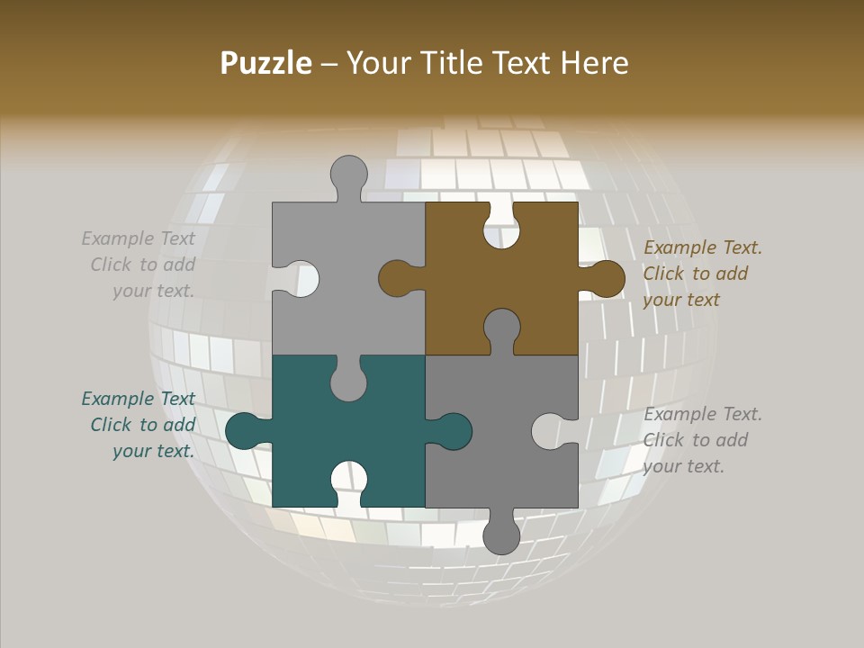 Nightlife Round Night PowerPoint Template