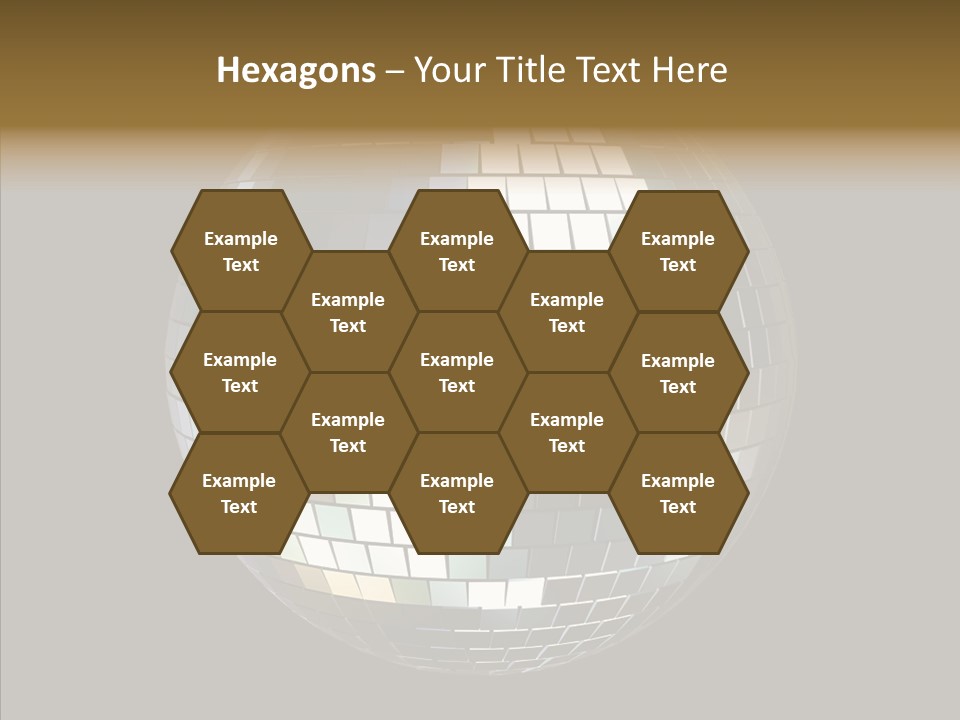 Nightlife Round Night PowerPoint Template