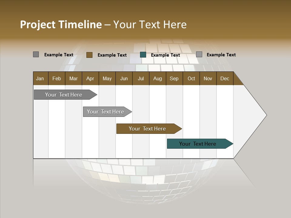 Nightlife Round Night PowerPoint Template