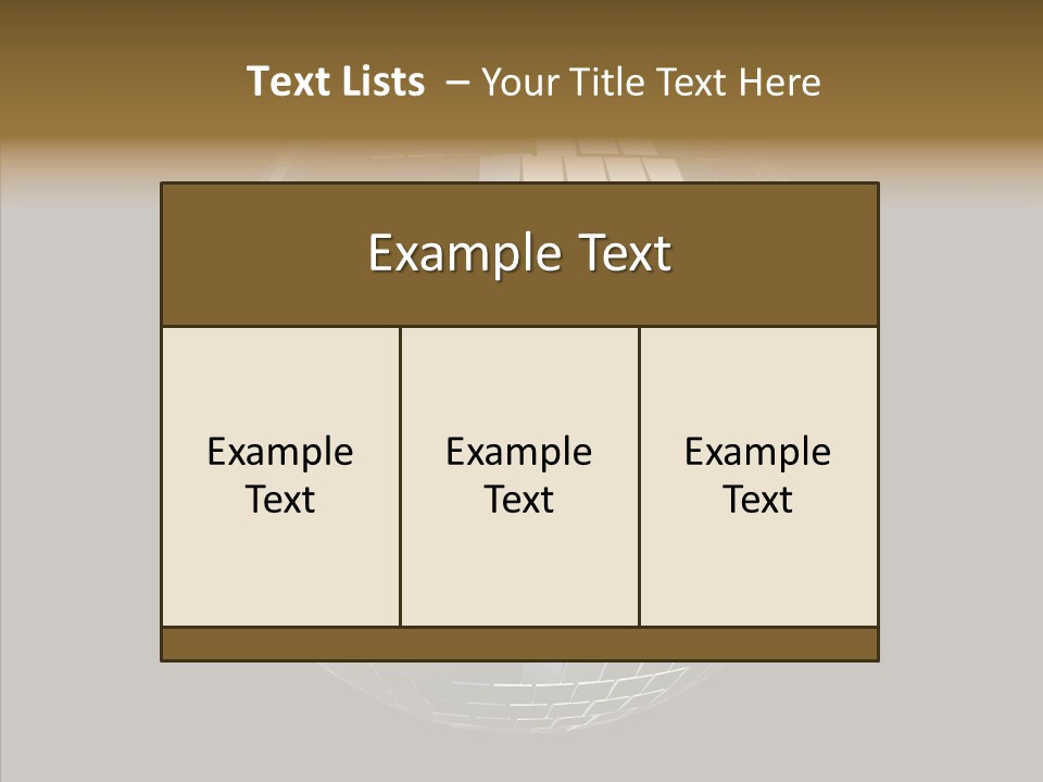 Nightlife Round Night PowerPoint Template