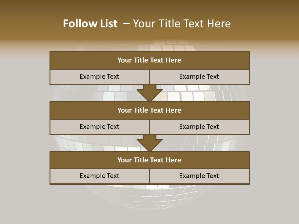 Nightlife Round Night PowerPoint Template